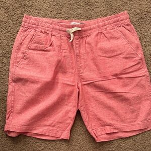 Old Navy Pink Flat Front Men Shorts